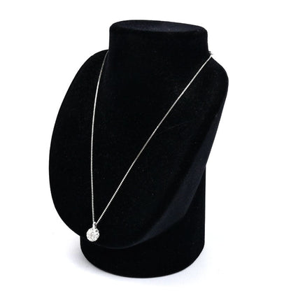 スワロフスキー ミラーボール ネックレス