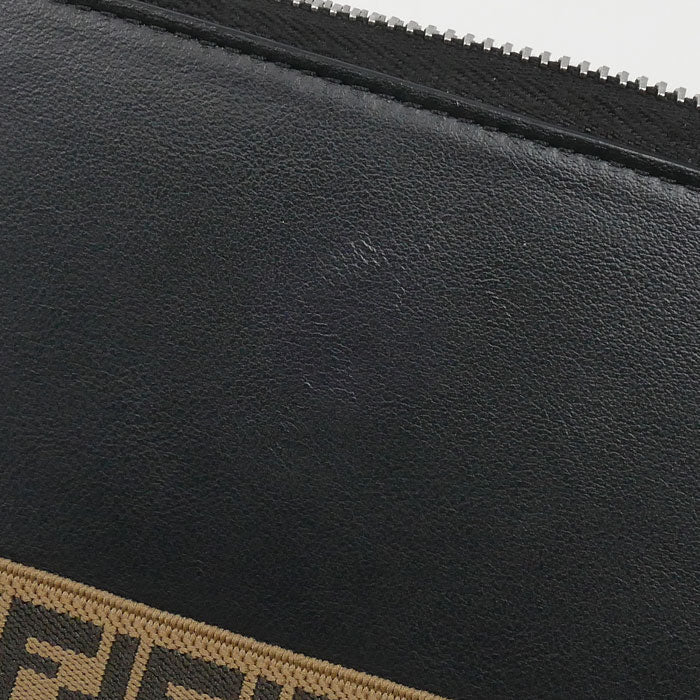 フェンディ FFロゴ ラウンドファスナー長財布