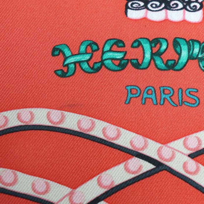 エルメス カレ90 Paperoles シルクスカーフ