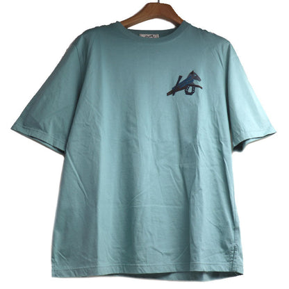 エルメス パズルエケストル コットン レザー 半袖Tシャツ S