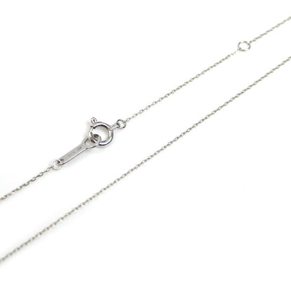 4℃ しずく K10WG ダイヤモンドネックレス