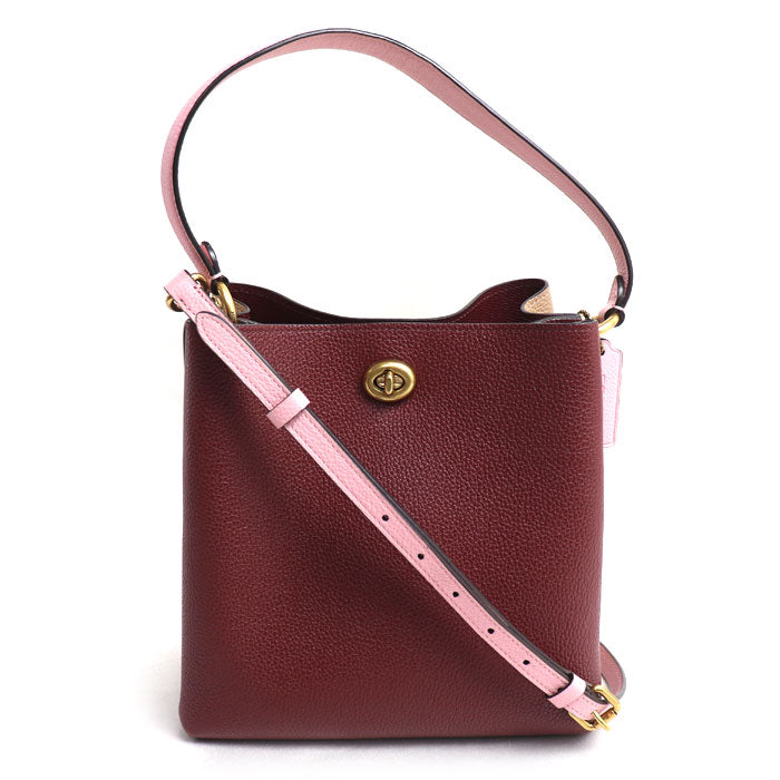 コーチ Charlie Basket レザー2wayショルダーバッグ