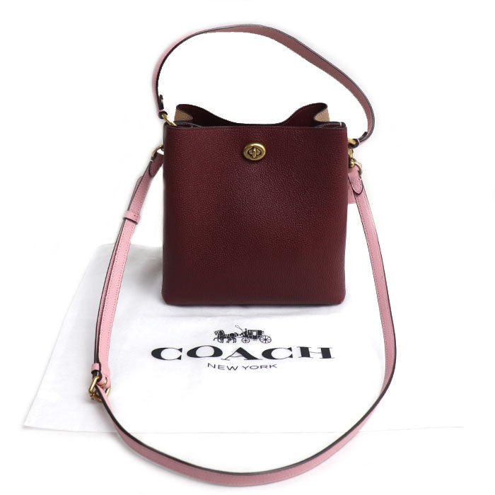 コーチ Charlie Basket レザー2wayショルダーバッグ