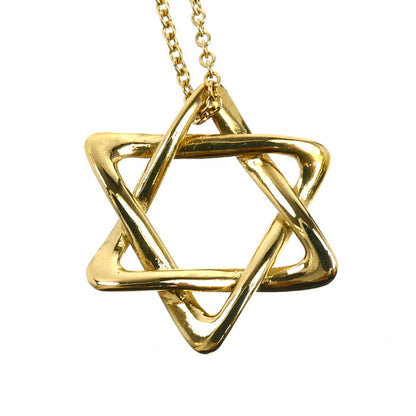 ティファニー Star of David Au750 ネックレス