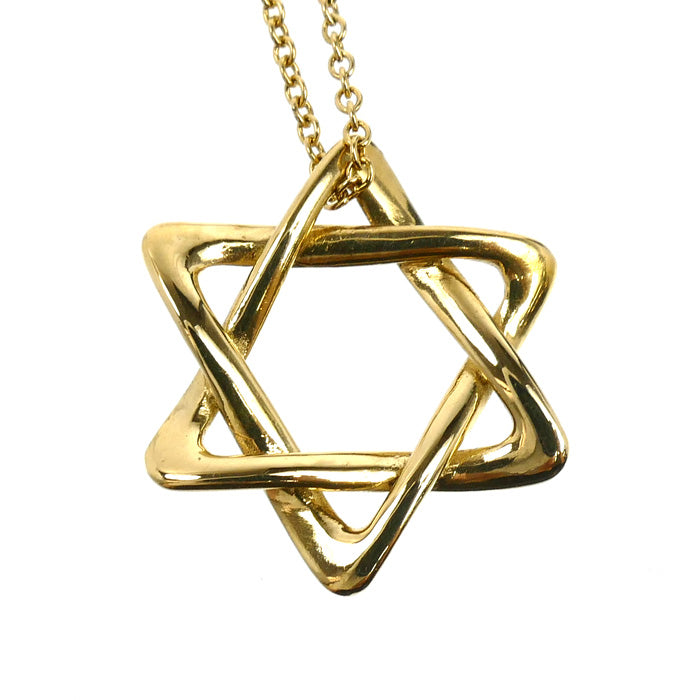 ティファニー Star of David Au750 ネックレス