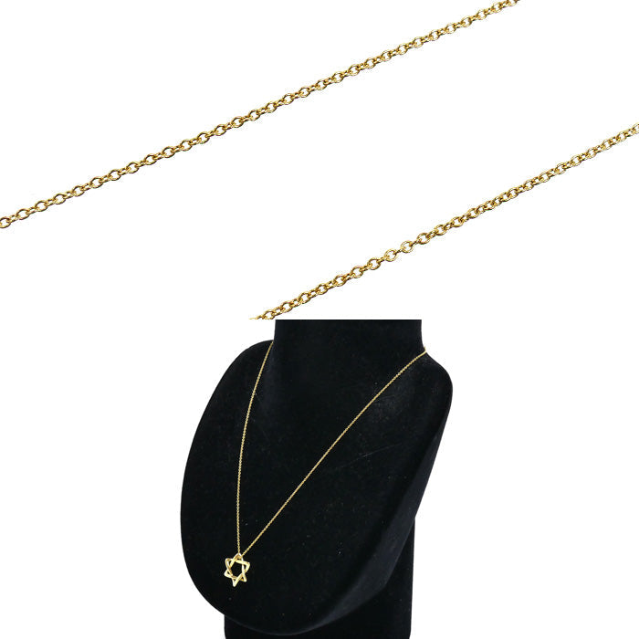 ティファニー Star of David Au750 ネックレス