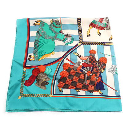 エルメス カレ90 CHOCS EN PLUMES シルクスカーフ