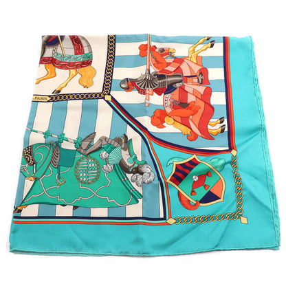 エルメス カレ90 CHOCS EN PLUMES シルクスカーフ