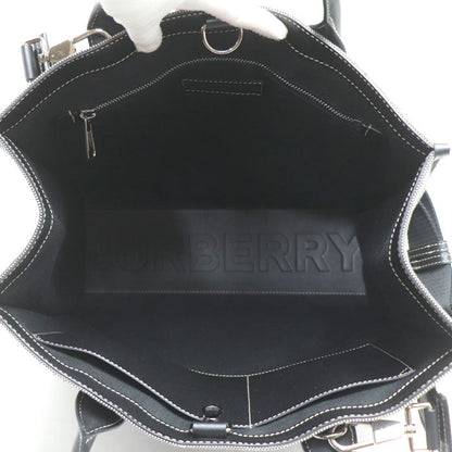 バーバリー ホースフェリー コットン キャンバス 2WAY バッグ