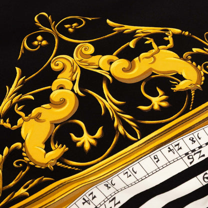 エルメス DIES ET HORE シルクスカーフ