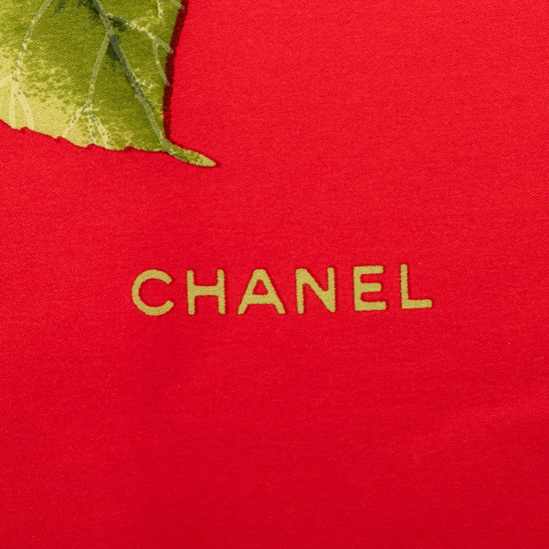 シャネル カメリア シルク スカーフ