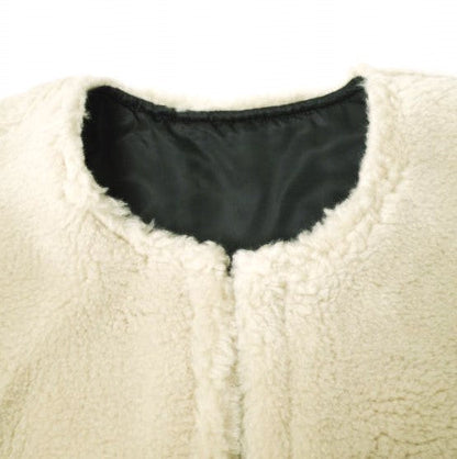 シュタイン WOOL FUR EXTRA SHORT VEST ウールファーベスト