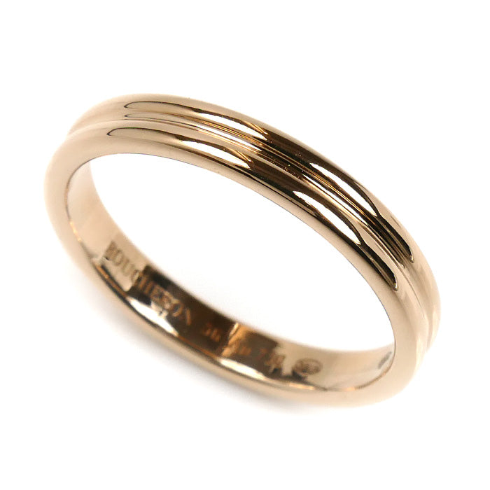 ブシュロン ゴドロン Au750 ピンク ゴールド リング サイズ 15.5