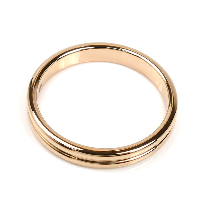 ブシュロン ゴドロン Au750 ピンク ゴールド リング サイズ 15.5