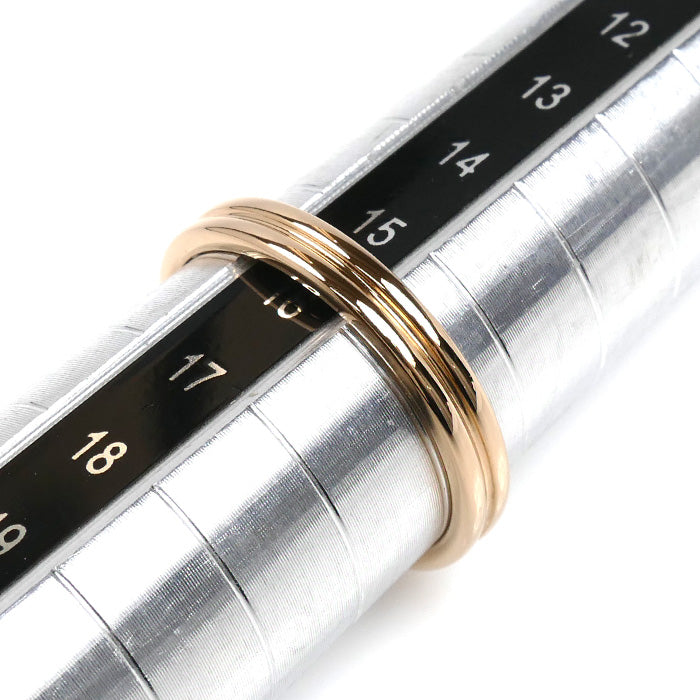 ブシュロン ゴドロン Au750 ピンク ゴールド リング サイズ 15.5