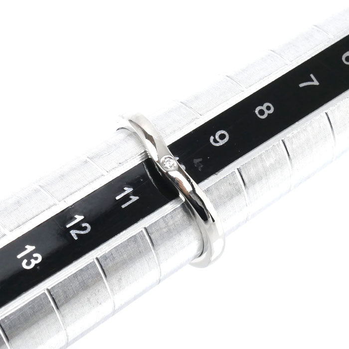 カルティエ バレリーナ Pt950 ダイヤモンドリング 10号