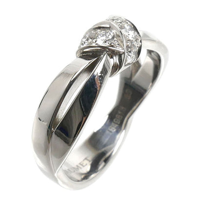 ショーメ リアン セデュクシオン Au750ホワイトゴールド ダイヤモンドリング 10号