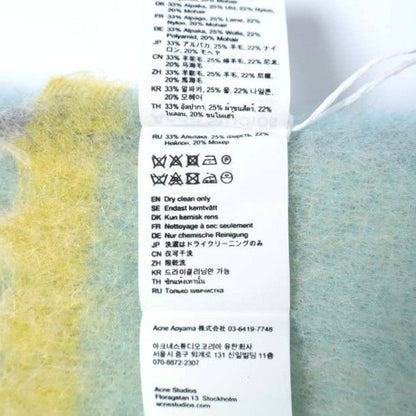 アクネストゥディオズ ウールモヘアマフラー