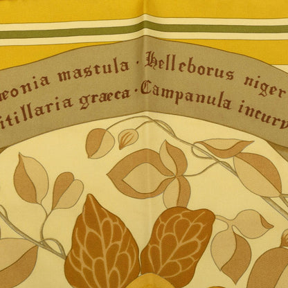 エルメス カレ90 Fleurs d'Hellade シルクスカーフ