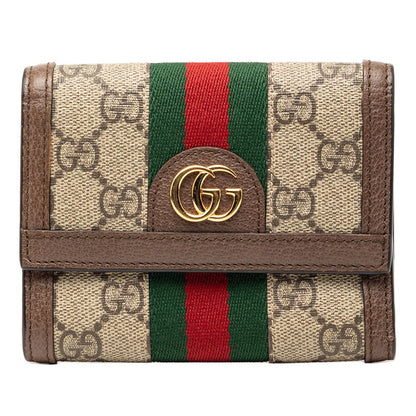 グッチ オフィディア GGスプリーム 三つ折り財布