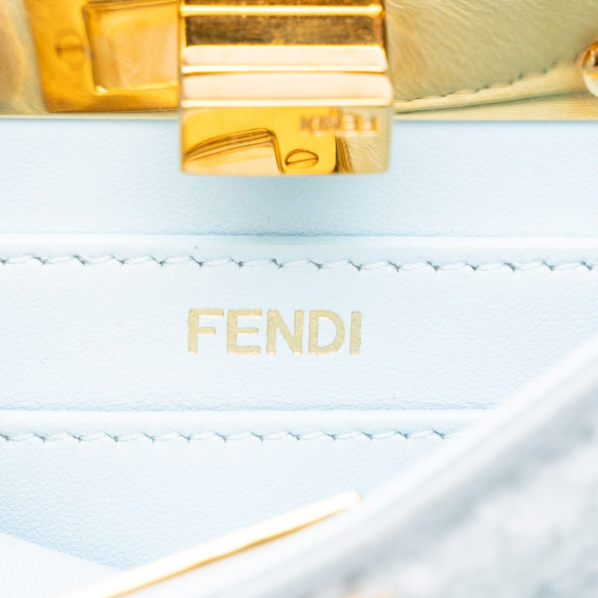 フェンディ ピーカブーISeeUプチ レザー2wayバッグ