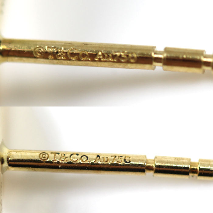 ティファニー ビクトリアヴァイン Au750 ダイヤモンドピアス
