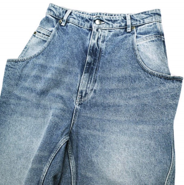 ヘドメイナー DENIM PANTS コットン デニムパンツ