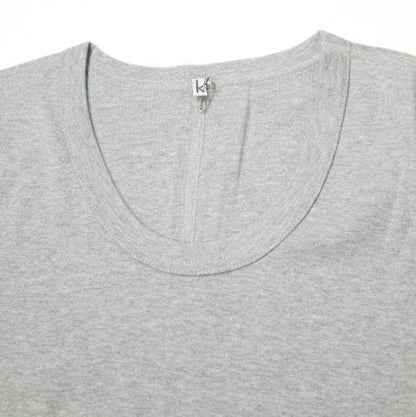 koko コットンUネックTシャツ