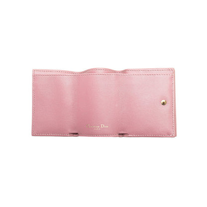 ディオール モンテーニュ コンパクトウォレット レザー 二つ折り財布