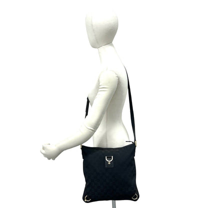 グッチ GG キャンバス レザー 2wayショルダーバッグ