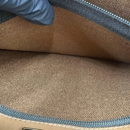 クリスチャンディオール レザーショルダーバッグ