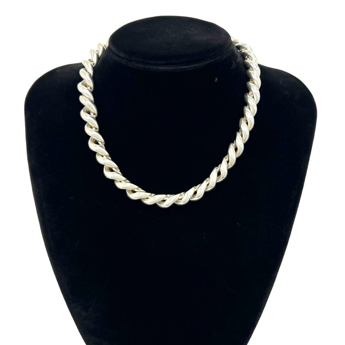 エルメス トルサードMM シルバー ネックレス