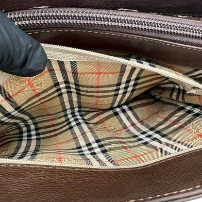 バーバリー レザー トートバッグ