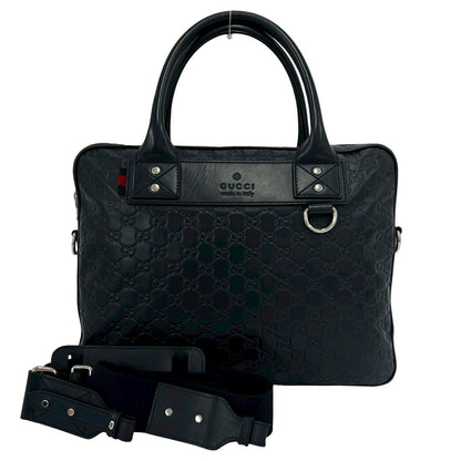 グッチ グッチシマ レザー2wayショルダーバッグ