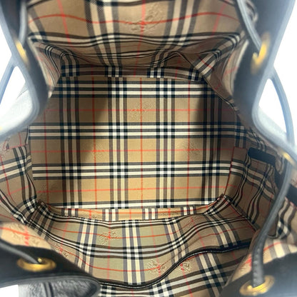 バーバリー レザーショルダーバッグ