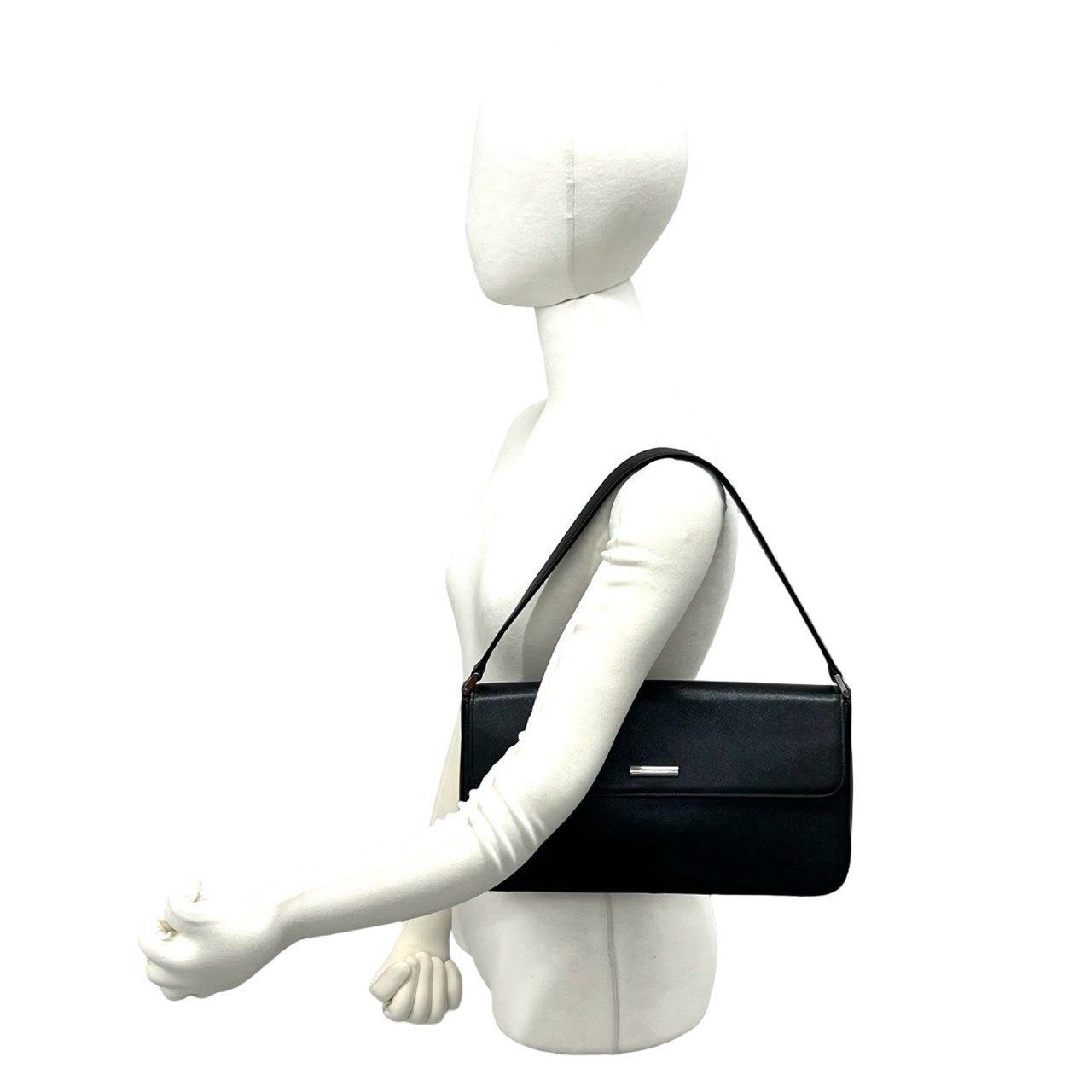バーバリー レザーショルダーバッグ