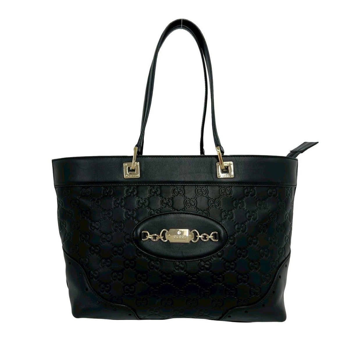 グッチ レザー トートバッグ