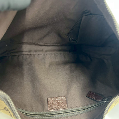 グッチ キャンバス レザー ショルダーバッグ