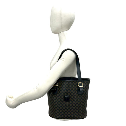 セリーヌ トリオンフ PVC レザー トートバッグ