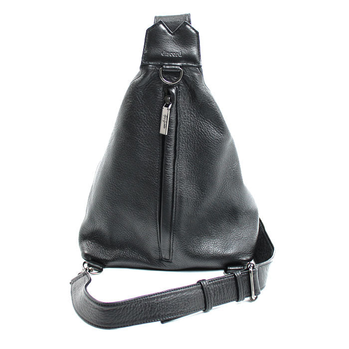 ディスコードヨウジヤマモト Y CROSS-BODYBAG レザーショルダーバッグ