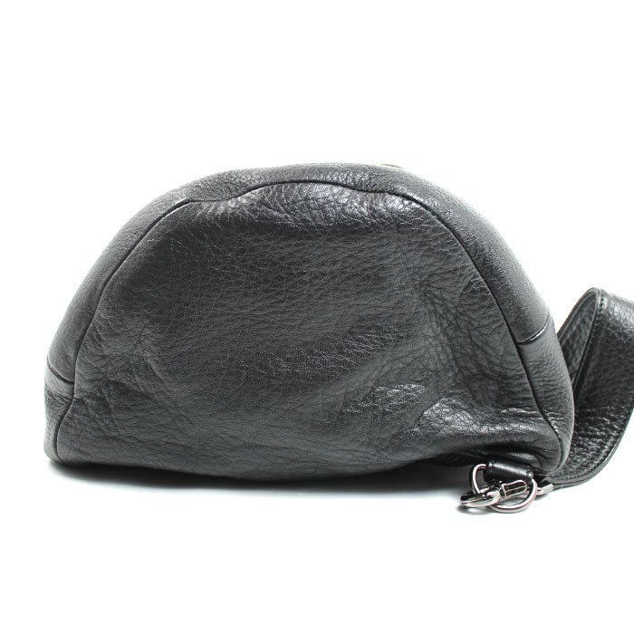 ディスコードヨウジヤマモト Y CROSS-BODYBAG レザーショルダーバッグ
