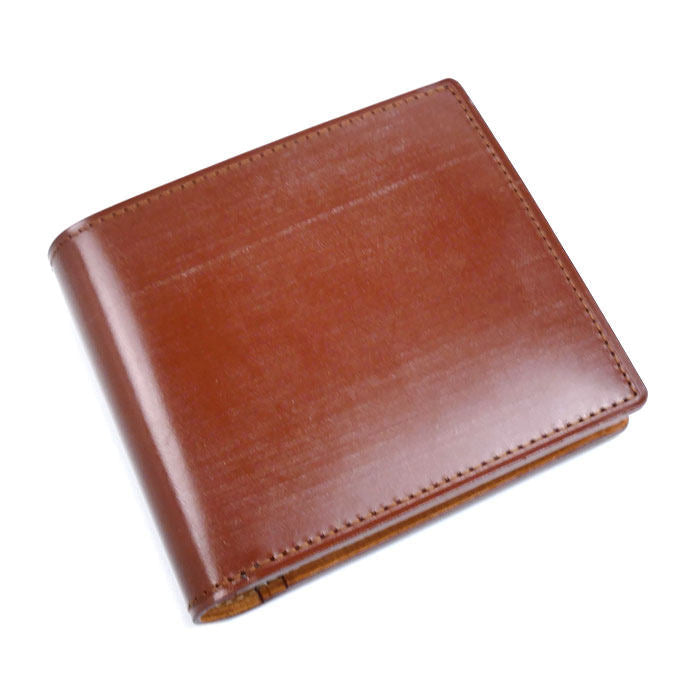ガンゾ THIN BRIDLE 牛革二つ折り財布