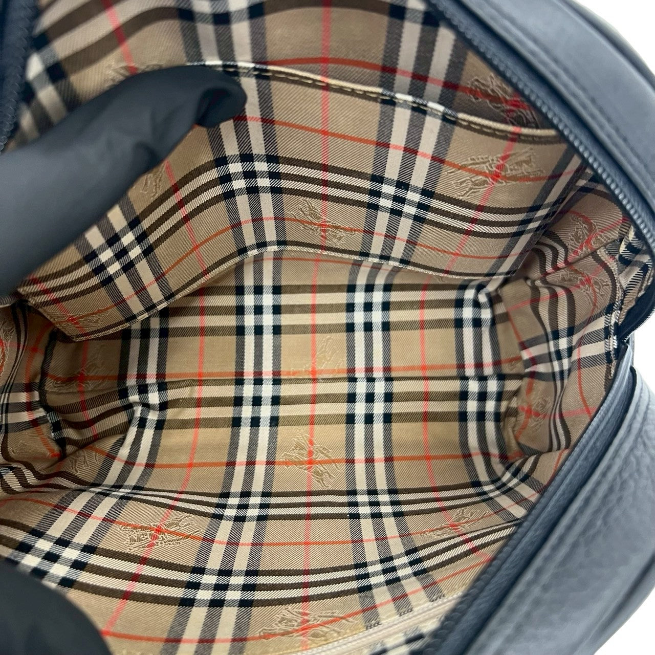 バーバリー レザーハンドバッグ
