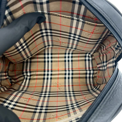 バーバリー レザーハンドバッグ