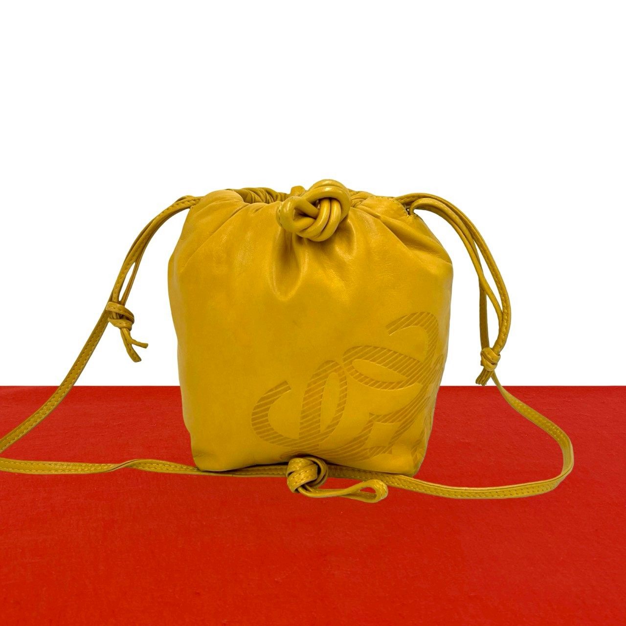 ロエベ ナッパレザー ミニショルダーバッグ