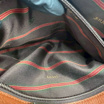 ロエベ レザーショルダーバッグ