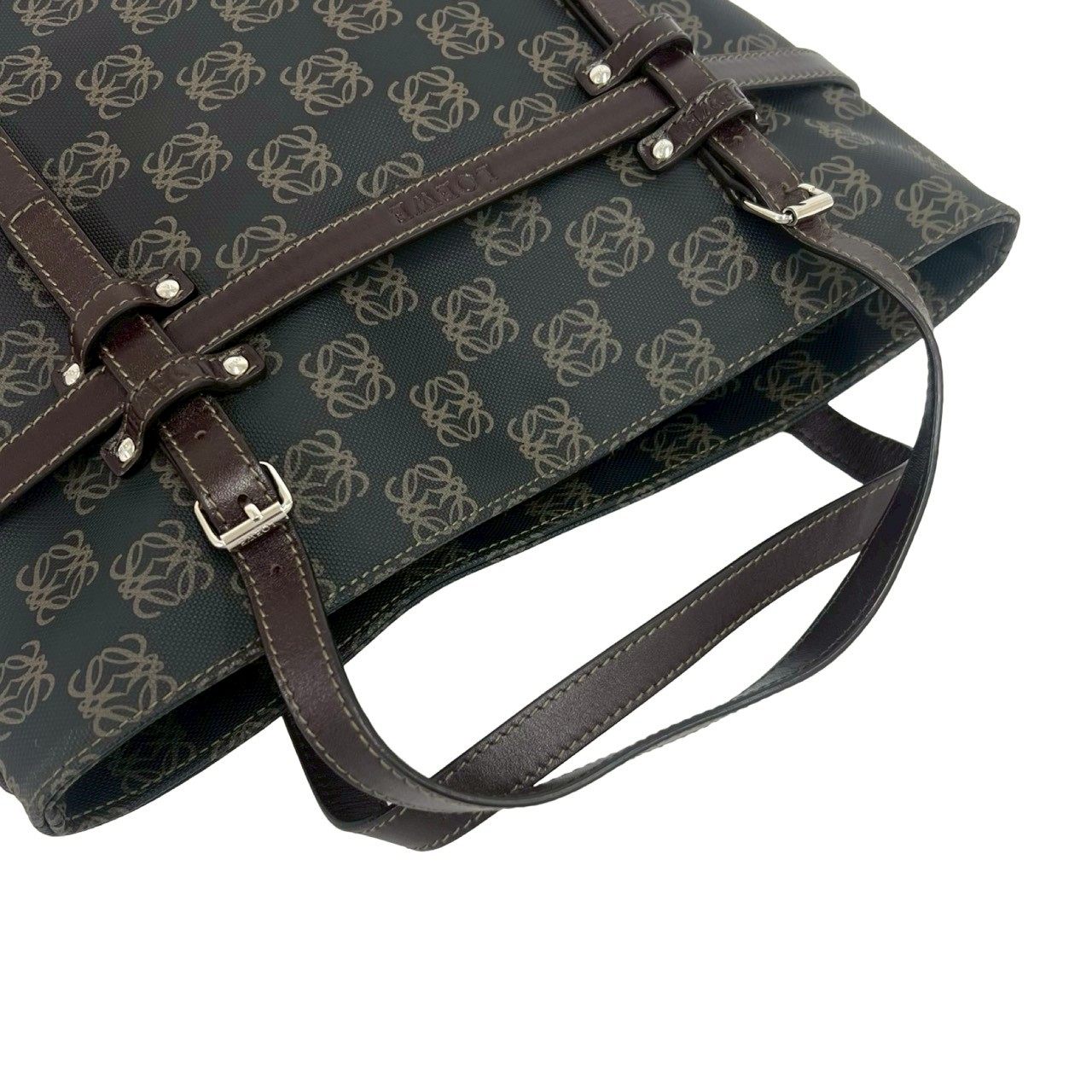 ロエベ アナグラム レザー トートバッグ