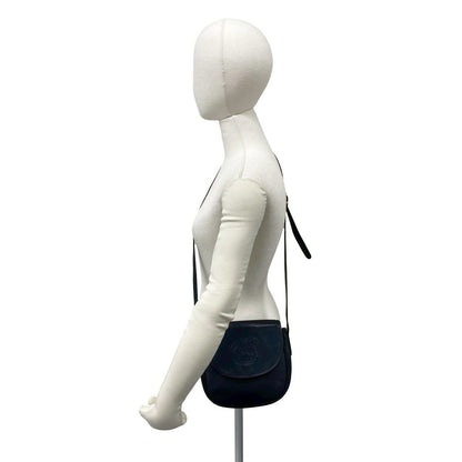 バーバリー レザーショルダーバッグ