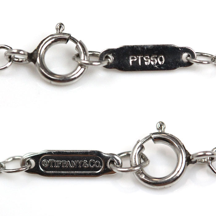 ティファニー & Co. クロス ダイヤモンド ネックレス Pt950