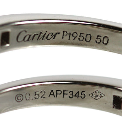 カルティエ バレリーナ ソリテール Pt950 プラチナ リング